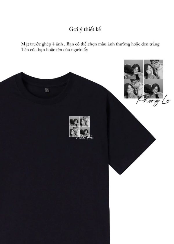 Áo Đôi "Anniversary of Love Tee" - Áo Phông và BabyTee - Hình ảnh 3