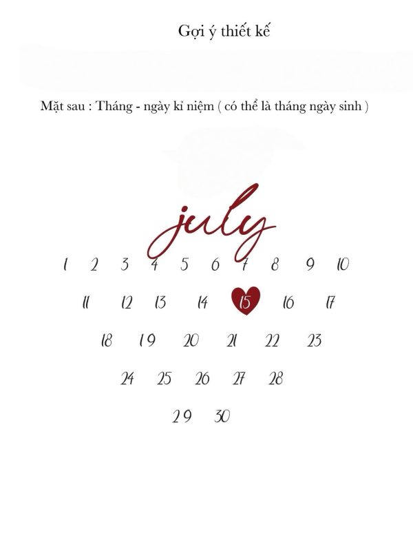 Áo Đôi "Anniversary of Love Tee" - Áo Phông và BabyTee - Hình ảnh 4