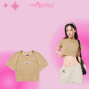 Áo CropTop Trơn Brown dành cho mùa hè