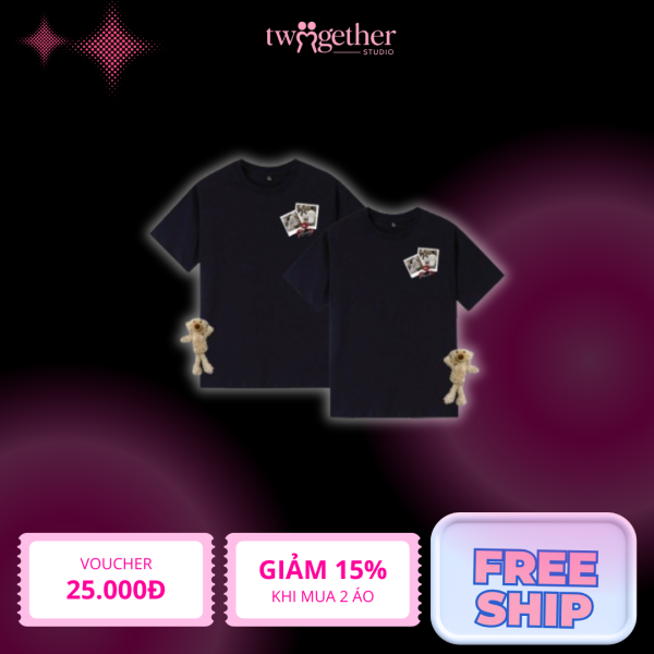 Áo Đôi "Kiss My Love" - Áo Phông và BabyTee - TwogetherStudio - Hình ảnh 2
