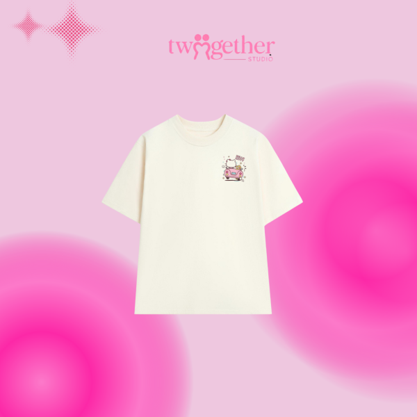 ÁO ĐÔI TWOGERTHER – HELLO KITTY CUTE COUPLE TEE