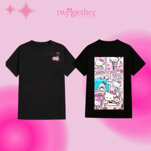 ÁO ĐÔI TWOGERTHER – HELLO KITTY CUTE COUPLE TEE
