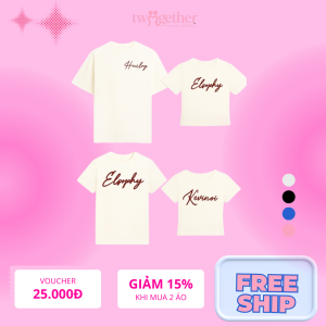 Áo Đôi Baby Tee Basic Thiết Kế Đơn Giản - Twogether Studio