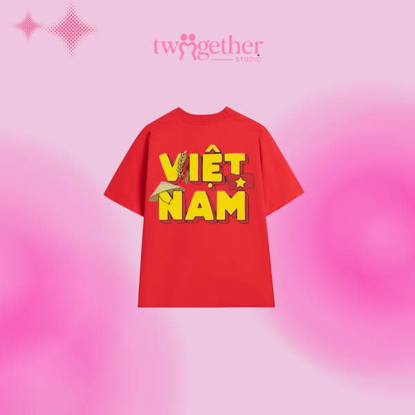 Áo phông đỏ Việt Nam