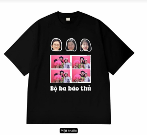 Áo phông nhóm "Bộ ba báo thủ"