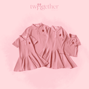 áo thun gia đình thiết kế đơn giản, thoải mái mặc ở nhà