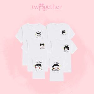 Mua áo thun gia đình mẫu áo trắng in hình hoạt họa các thành viên Grandpa, Grandma, Dad, Mom, Boy, Girl ngộ nghĩnh.